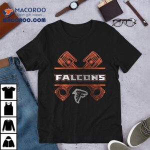 Atlanta Falcons X Born To Ride Motor Skull Shirt 2 Atlanta Falcons X Born To Ride Motor Skull Tshirt