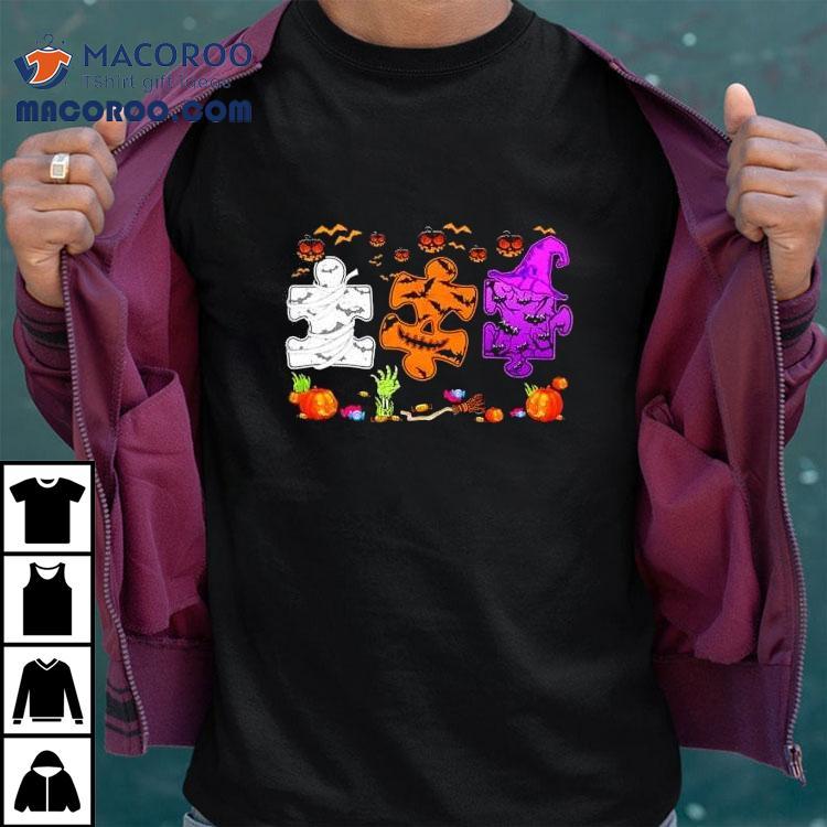 Autism Warrior Happy Halloween Shirt Autism Warrior Happy Halloween Shirt