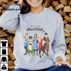 Avatar The Last Airbender Team Avatar Group Tshirt