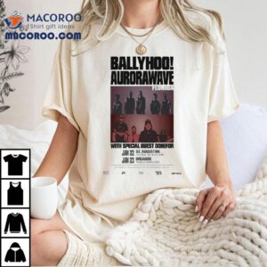 Ballyhoo Aurorawave Florida January Concer Tshirt