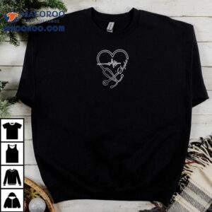 Baltimore Ravens All Day Nurse All Nigh Heartbea Tshirt