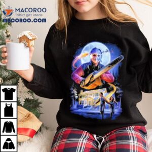 Bend Over And I Ll Show Ya Christmas Chainsaw Tshirt