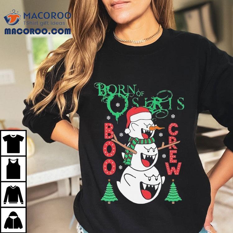 Born Of Osiris Moshy The Booman Crew Christmas Shirt Born Of Osiris Moshy The Booman Crew Christmas Shirt