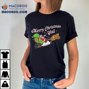 Bunker Branding Santa Merry Christmas Y All Tshirt