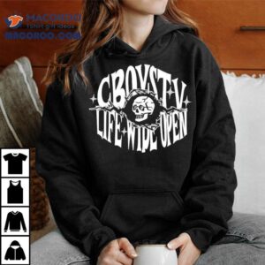 Cboystv Life Wide Open Militia Skull Tshirt