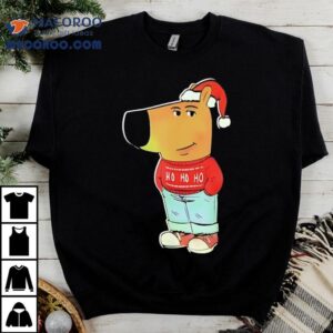 Chill Guy Character Meme Christmas Shirt 2 Chill Guy Character Meme Christmas Tshirt