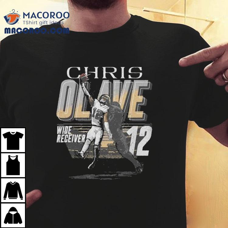 Chris Olave New Orleans One-handed Catch Shirt Chris Olave New Orleans One-handed Catch Shirt