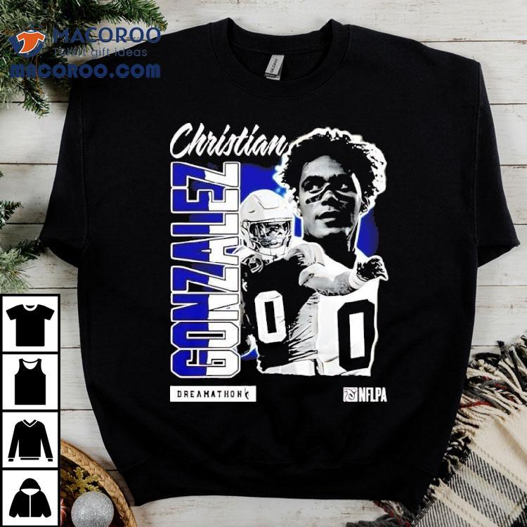Christian Gonzalez Nfl Players Quarterback Shirt Christian Gonzalez Nfl Players Quarterback Shirt