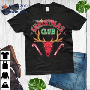 Christmas Club Edgy Graphic Design Shirt 2 Christmas Club Edgy Graphic Design Tshirt