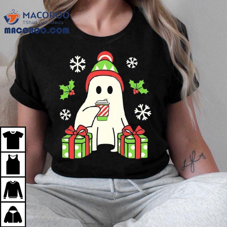 Christmas Ghost With Gifts Shirt Christmas Ghost With Gifts Shirt
