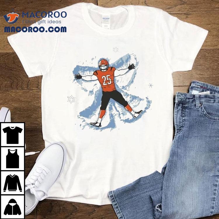 Cincinnati Bengals Snow Angel Christmas Shirt Cincinnati Bengals Snow Angel Christmas Shirt