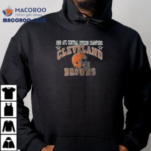 Cleveland Browns 1989 Afc Central Division Champions Kosar 19 Name And Number Shirt 2 Cleveland Browns Afc Central Division Champions Kosar Name And Number Tshirt