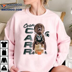 Coen Carr Michigan State Spartans Basketball Tshirt