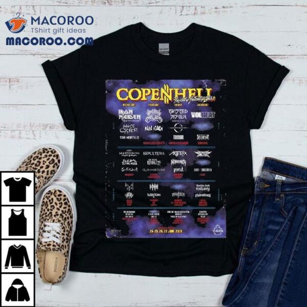 Copenhell Festival 2026 Full Lineup Copenhagen Denmark On 24 25 26 27 ...