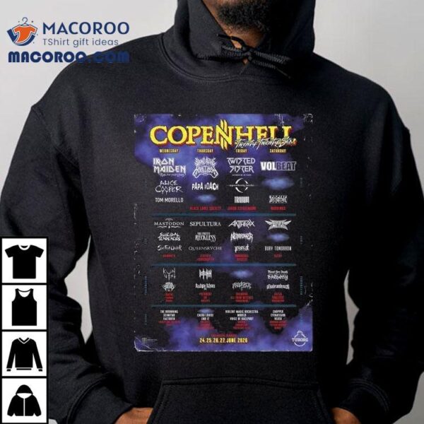 Copenhell Festival Full Lineup Copenhagen Denmark On 24 25 26 27 June ...