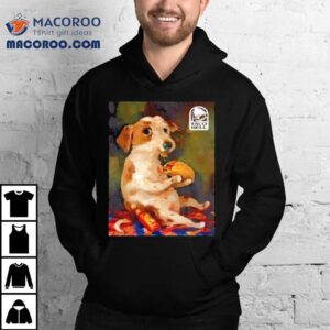 Dog Chill With Taco Bell Graphic Tshirt
