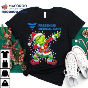 Fresenius Medical Care X Grinch Lights Dabbing Christmas Tshirt