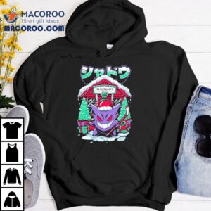 Gengar Pokmon Character Christmas And Hockey Tshirt