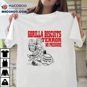 Gorilla Biscuits And Terror Announce European Tour 2025 Shirt 2 Gorilla Biscuits And Terror Announce European Tour Tshirt