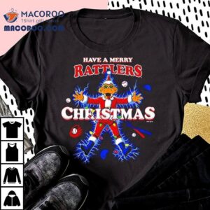 Have A Merry Fang Rattlers Christmas Goz Tshirt