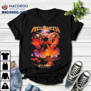 Helloween Prague Czech Republic Pop Up On October Tshirt