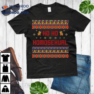 Ho Ho Ho Homosexual Christmas Tshirt
