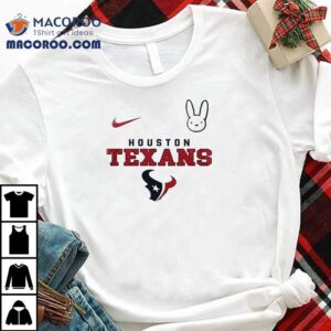 Houston Texans Bad Bunny Dtmf Frog Masco Tshirt