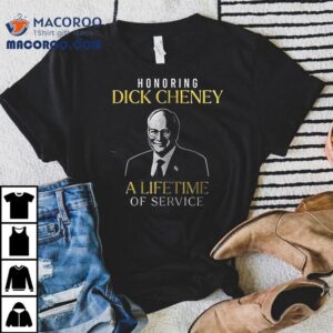 In Gratitudeipsum Indianapolis Colts Honoring Dick Cheney A Lifetime Of Service Portrai Tshirt