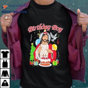 Jesus Birthday Boy Holiday Merry Christmas Shirt 2 Jesus Birthday Boy Holiday Merry Christmas Tshirt