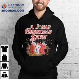 Jonas Brothers A Jonas Christmas Story Joe Kevin Nick Socks Shirt 2 Jonas Brothers A Jonas Christmas Story Joe Kevin Nick Socks Tshirt