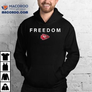 Kansas City Chiefs X Charlie Kirk Freedom Logo Tshirt