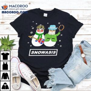 Ladies Oasis Christmas Snowasis Tshirt