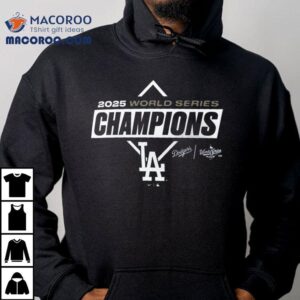 Los Angeles Dodgers 2025 World Series Champions Team Logo Shirt 2 Los Angeles Dodgers World Series Champions Team Logo Tshirt