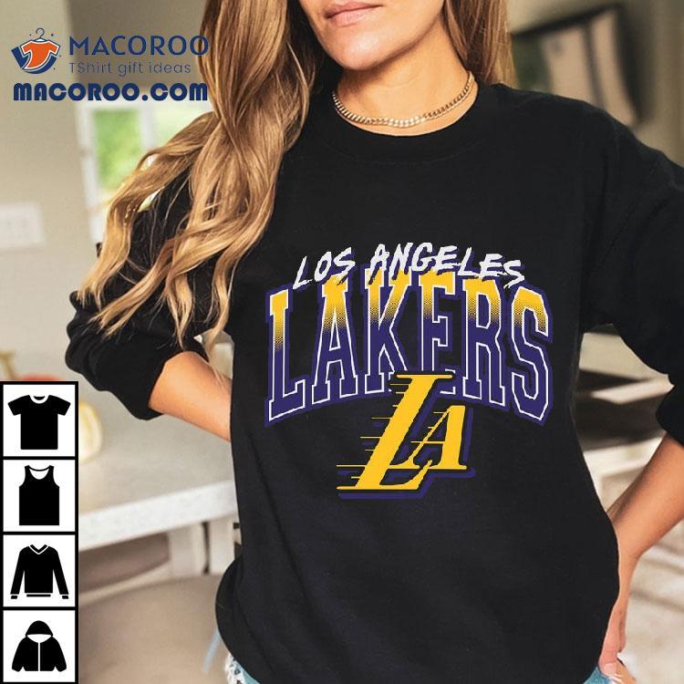 Los Angeles Lakers City Edition Swish Fade T-shirt Los Angeles Lakers City Edition Swish Fade T-shirt