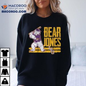 Lsu Baseball Jared Jones Bear Shirt 2 Lsu Baseball Jared Jones Bear Tshirt
