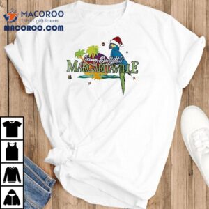 Margaritaville I M Dreaming Of Jimmy Buffett Christmas Graphic Tshirt