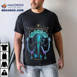 Mastodon Paul Romano Elephant Th Anniversary Est Tshirt
