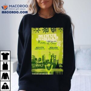 Minus The Bear New York Ny On November Tshirt