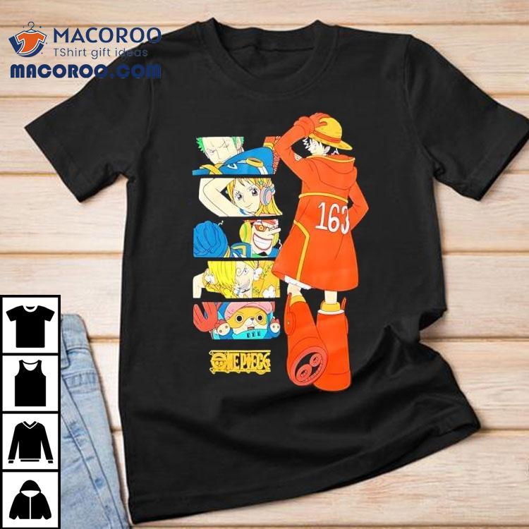 Monkey D. Luffy Series One Piece And Characters Graphic Shirt Monkey D. Luffy Series One Piece And Characters Graphic Shirt