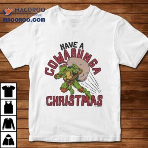Nage Mutant Ninja Turtles Have A Cowabunga Merry Christmas Tshirt