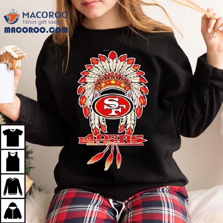 Native American X San Francisco 49ers 2025 Baseball Logo Shirt Native American X San Francisco 49ers 2025 Baseball Logo Shirt