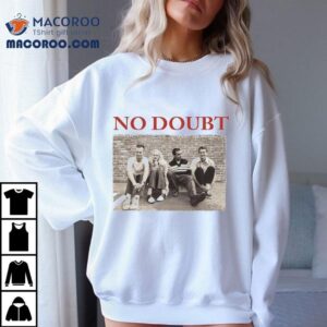 No Doubt Group Glitter Tonal Tshirt