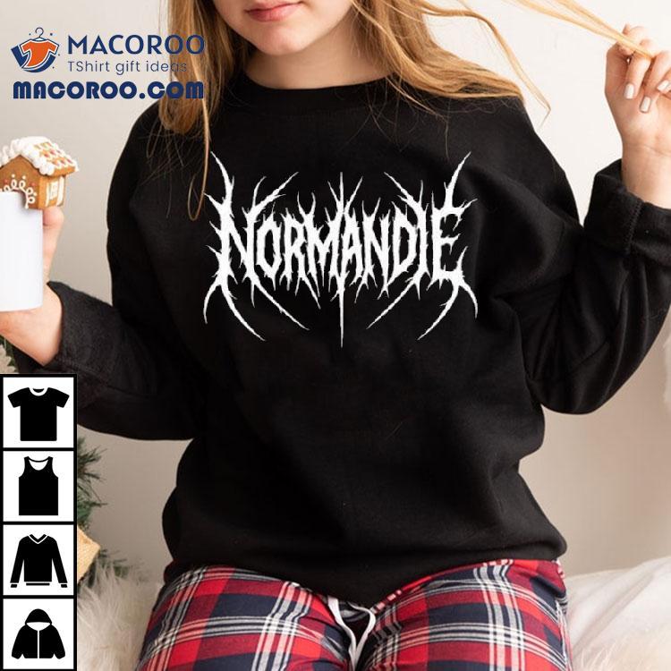 Normandie Black Metal Logo Shirt Normandie Black Metal Logo Shirt