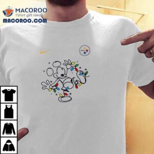 Pittsburgh Slers X Mickey Mouse Believe In The Magic Of Christmas Tshirt