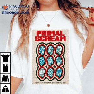Primal Scream Veltrac Music Fest In Lima Peru Tshirt