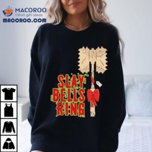 Red Gobbo Slay Bells Ring Christmas Jumper Tshirt