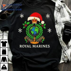 Royal Marines Christmas Per Mare Terram Shirt 2 Royal Marines Christmas Per Mare Terram Tshirt