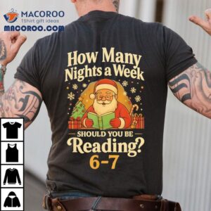 Santa Reading 67 Meme Christmas Teacher Book Lover Shirt 2 Santa Reading Meme Christmas Teacher Book Lover Tshirt