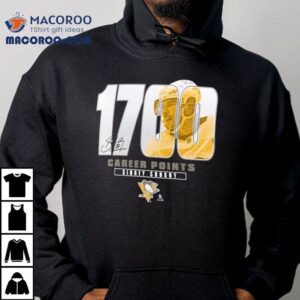 Sidney Crosby Pittsburgh Penguins 1700 Legacy Milestone Shirt 2 Sidney Crosby Pittsburgh Penguins Legacy Milestone Tshirt