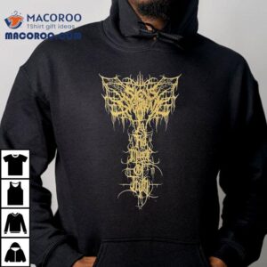 Signs Of The Swarm Gold Foil To Rid Myself Of Truth Logo Tshirt
